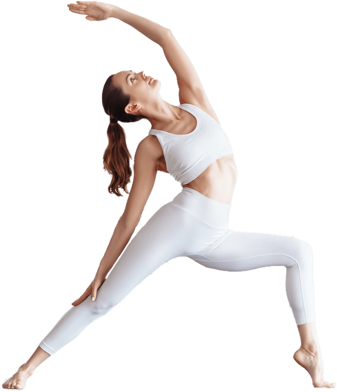 Yogapose - Hip en Sportiefzwanger